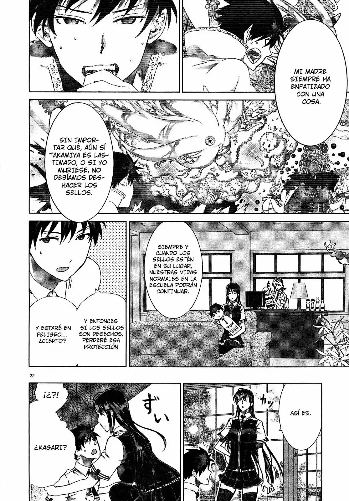 Página 22 del Manga
