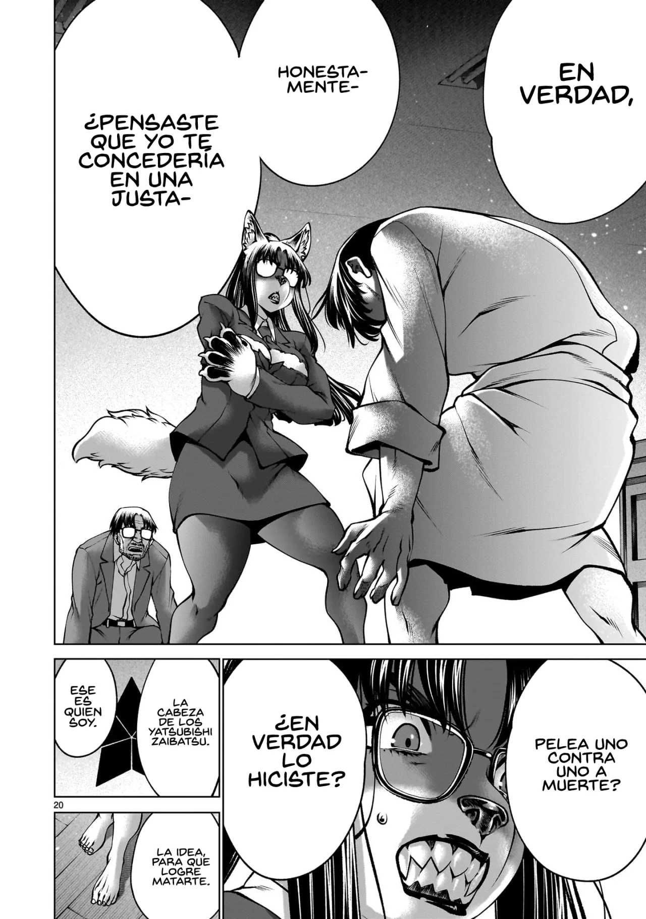 Página 20 del Manga