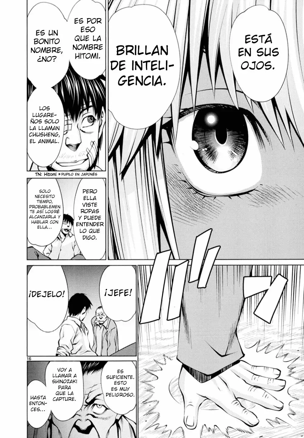 Página 16 del Manga