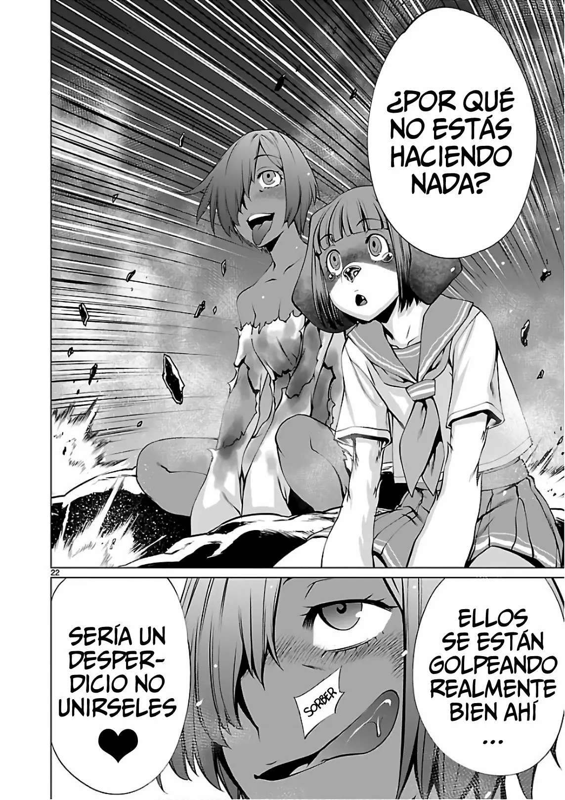 Página 22 del Manga