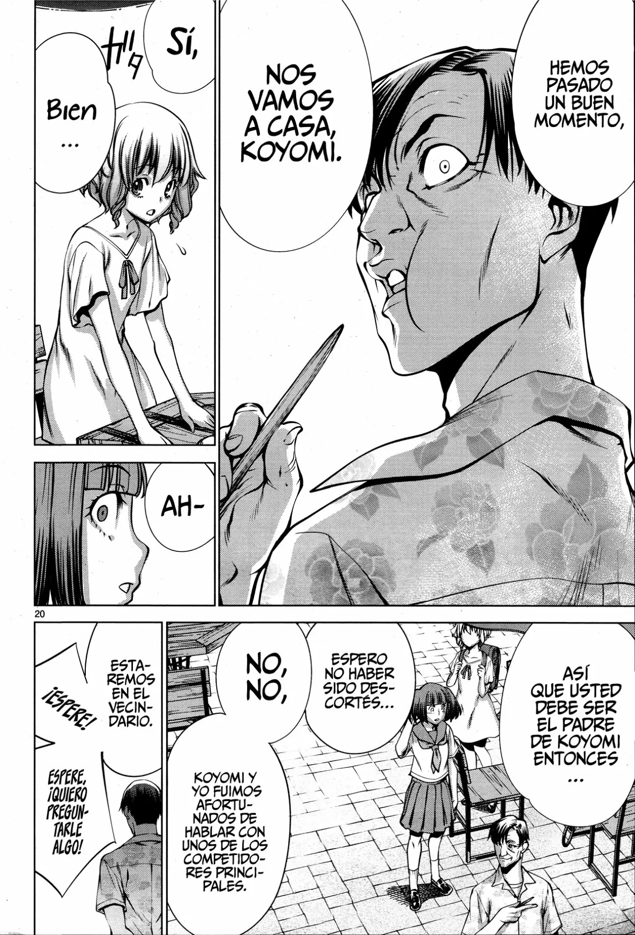 Página 22 del Manga