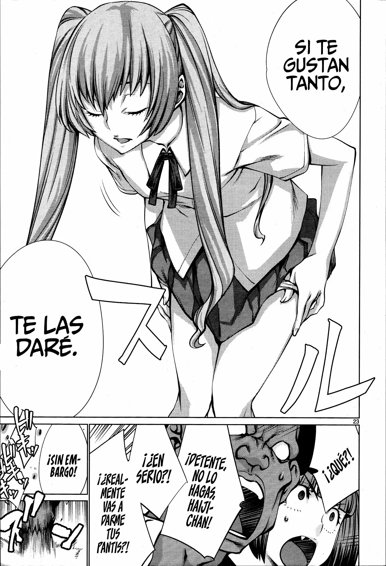 Página 23 del Manga