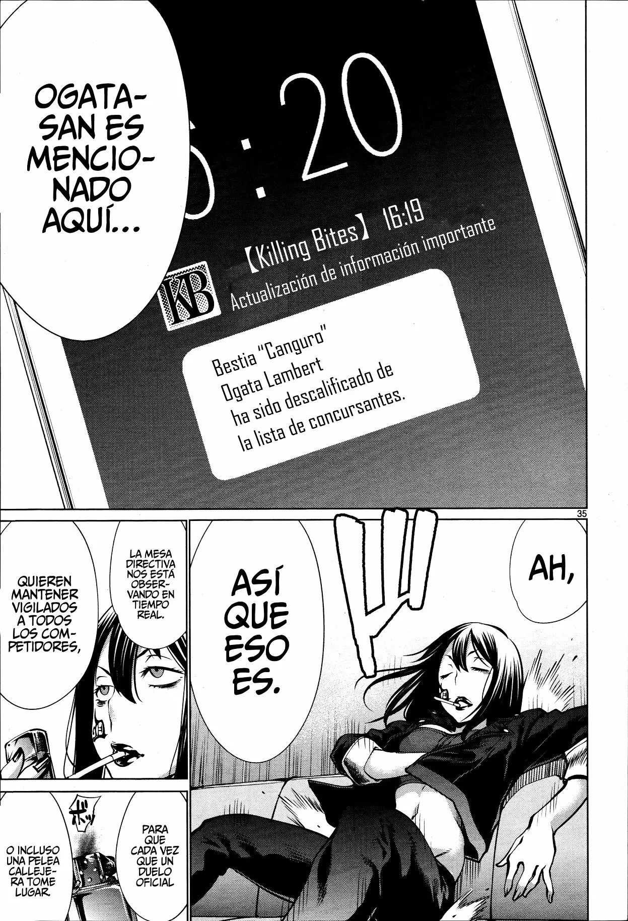 Página 33 del Manga