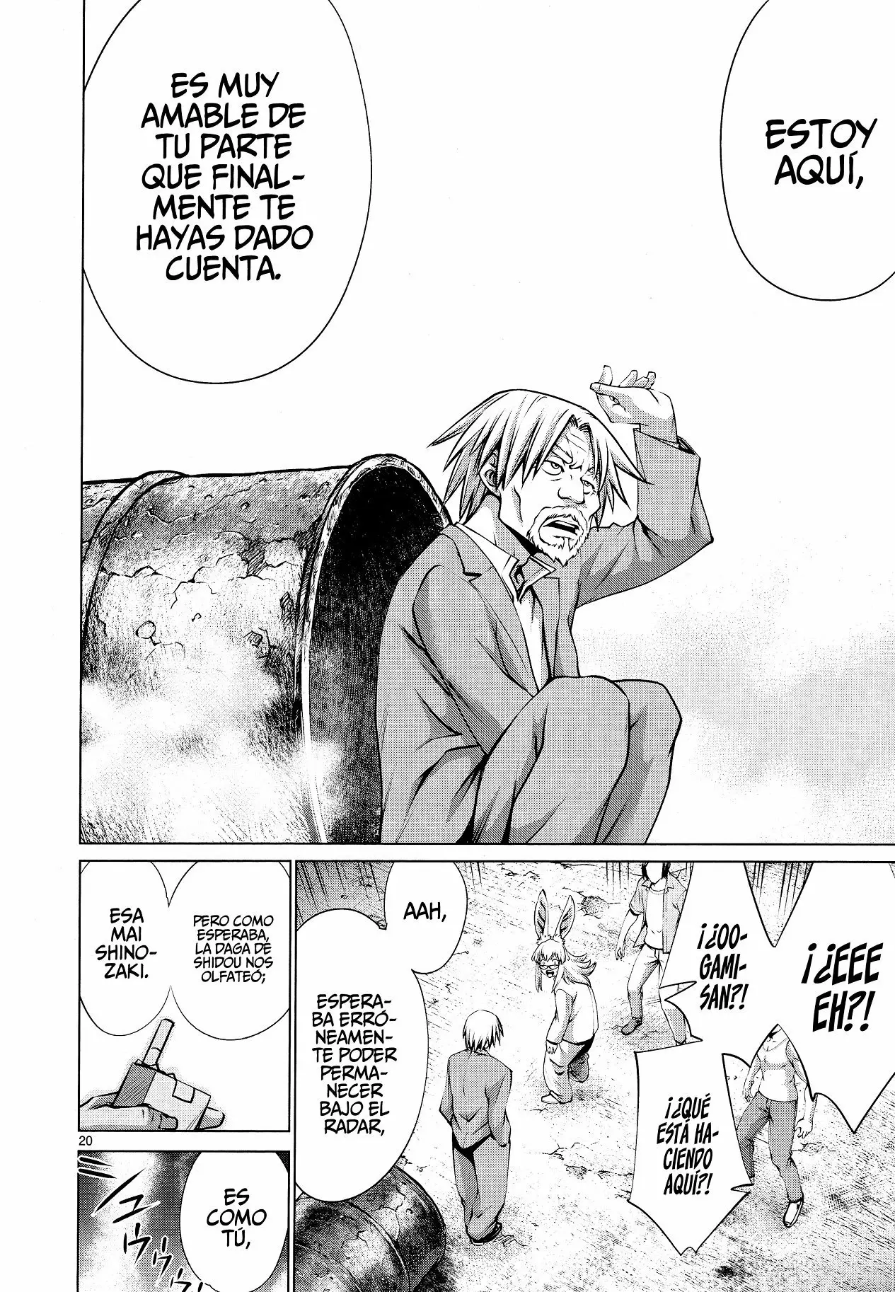 Página 20 del Manga