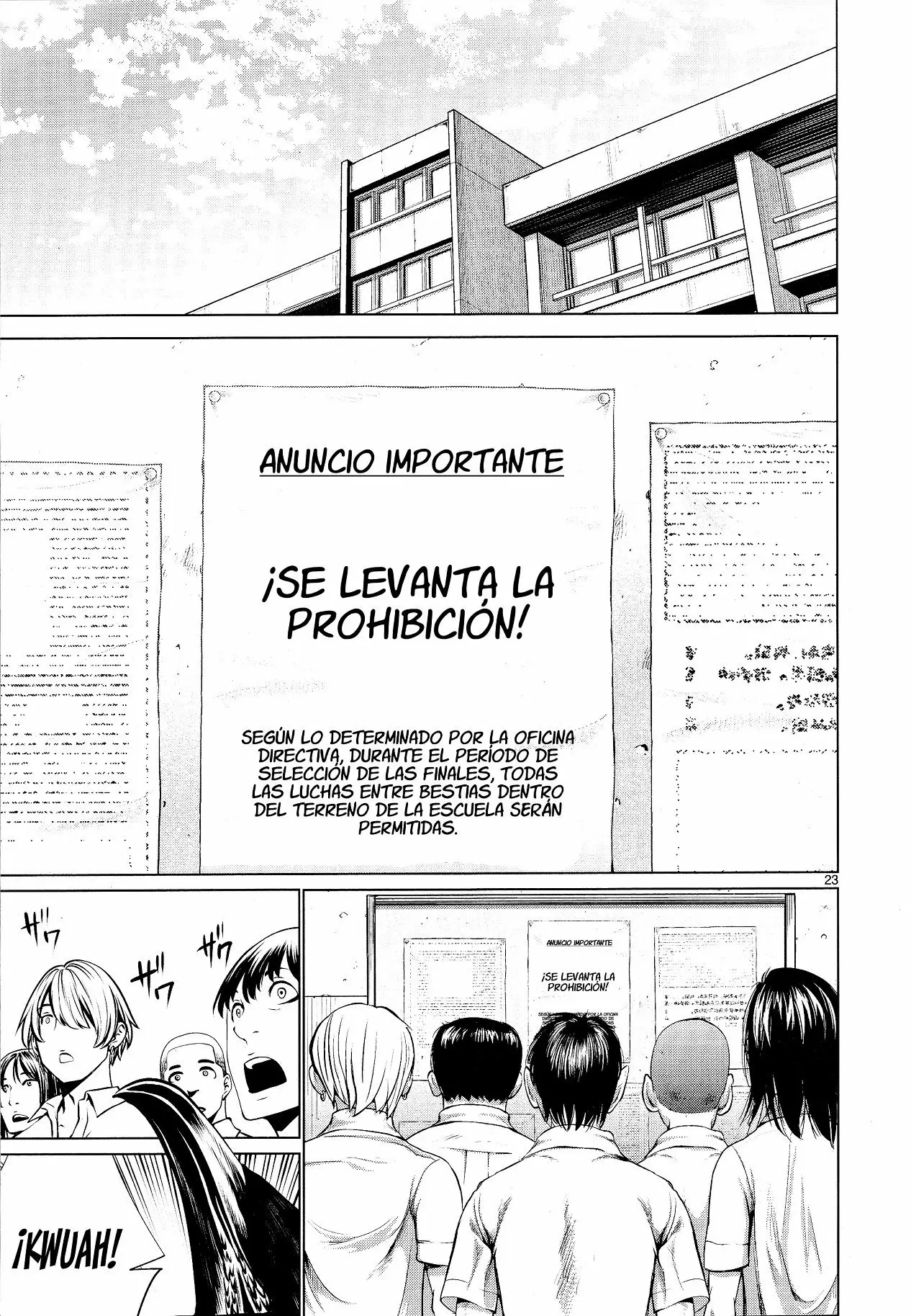 Página 23 del Manga