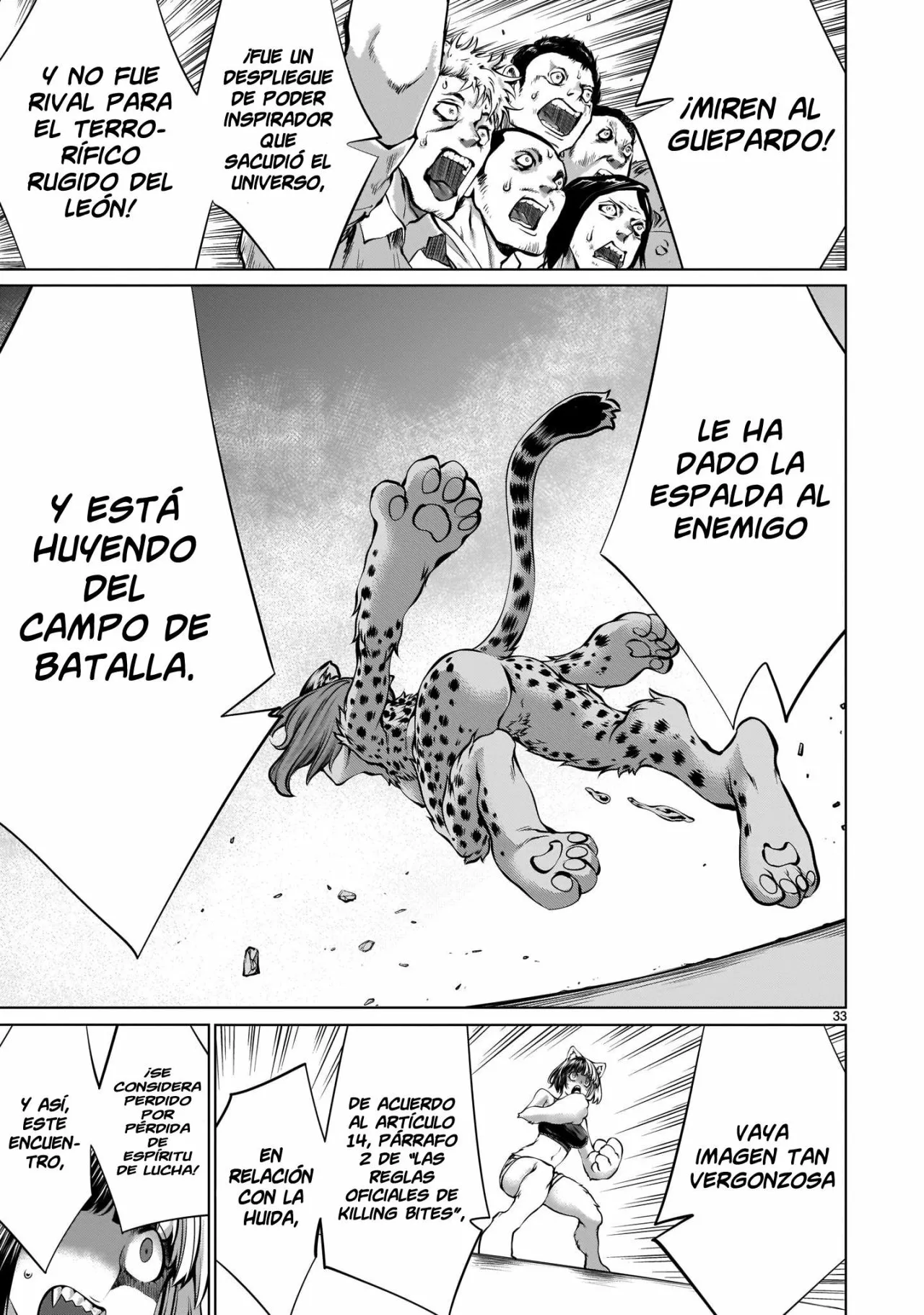 Página 33 del Manga