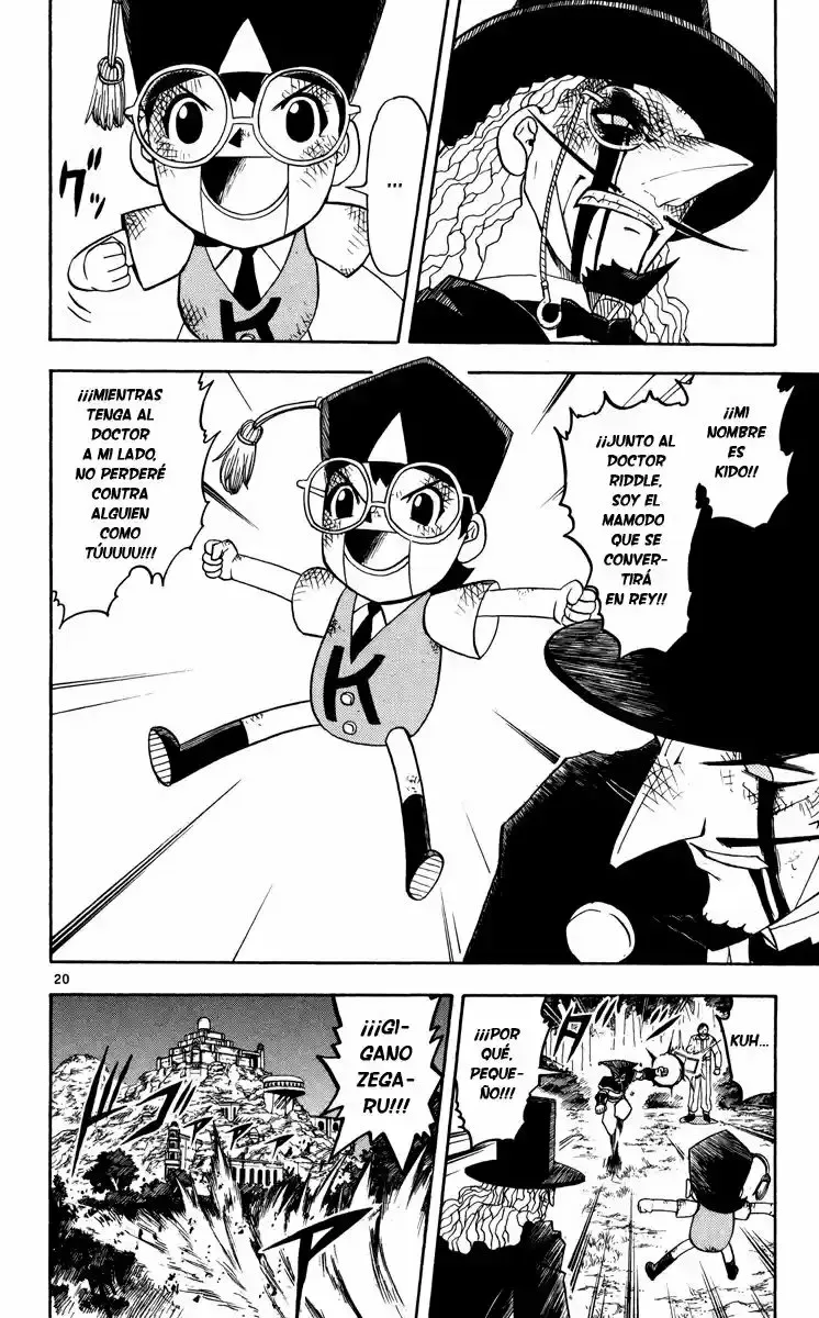 Página 20 del Manga