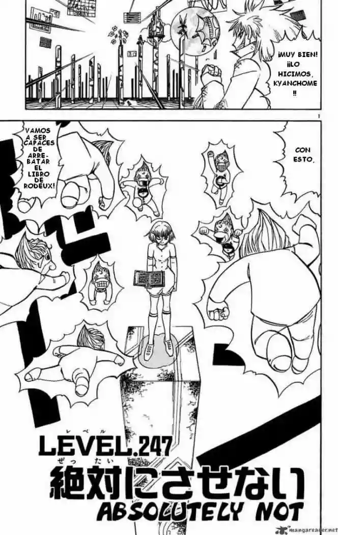Página 1 del Manga