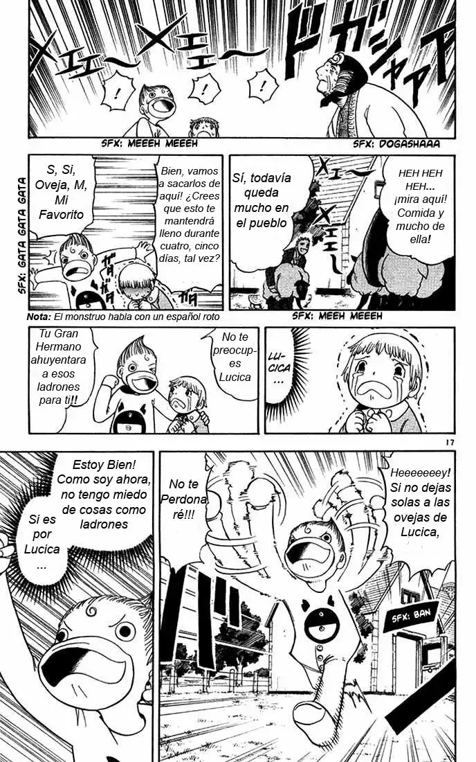 Página 17 del Manga