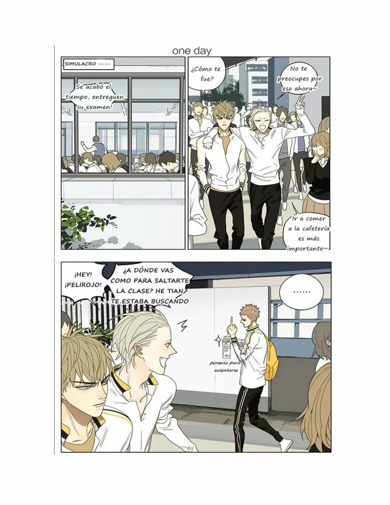Página 1 del Manga