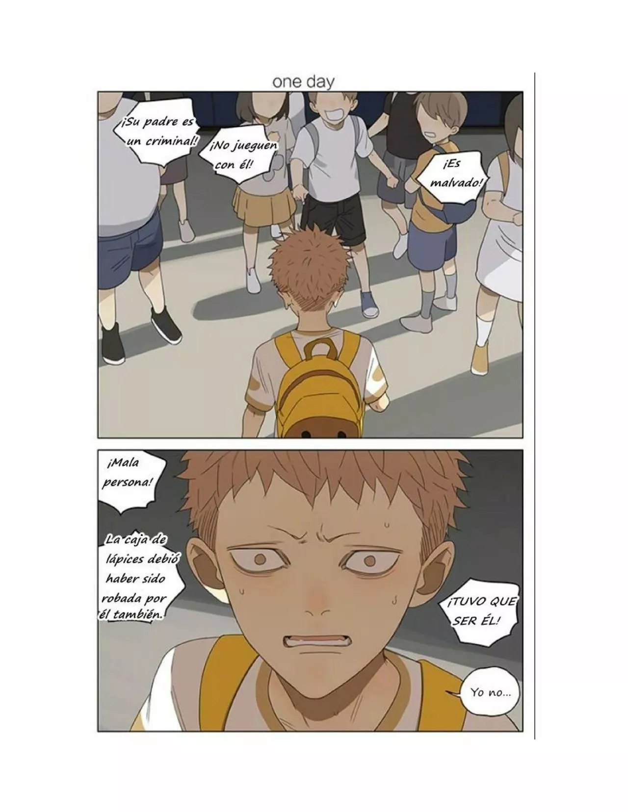 Página 1 del Manga