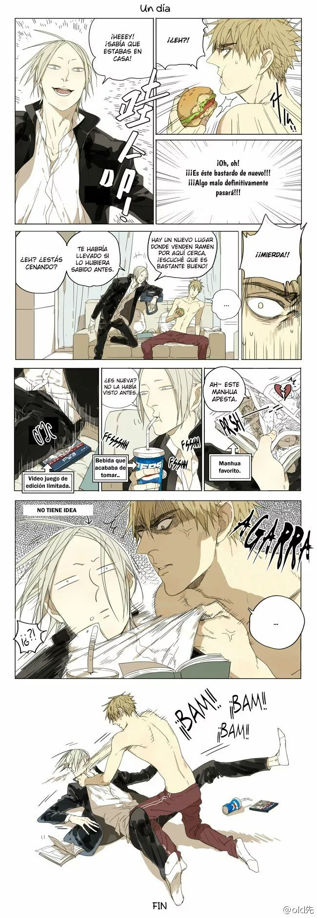 Página 2 del Manga