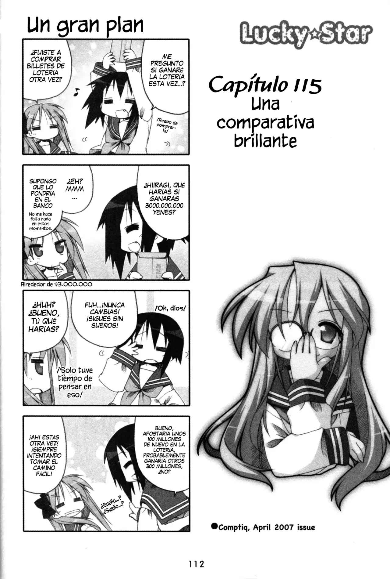 Página 1 del Manga