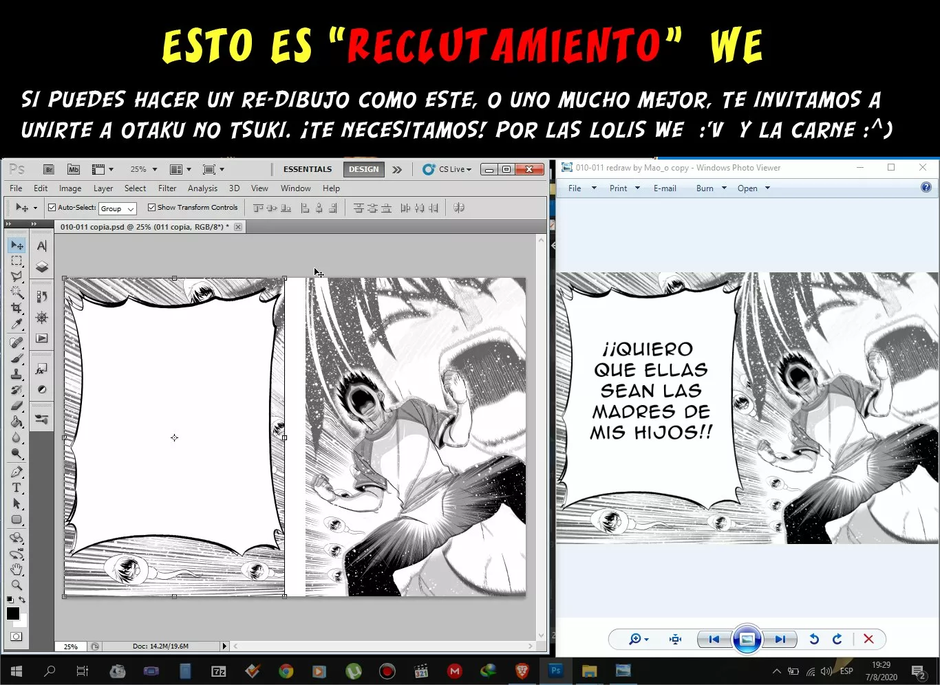 Página 20 del Manga