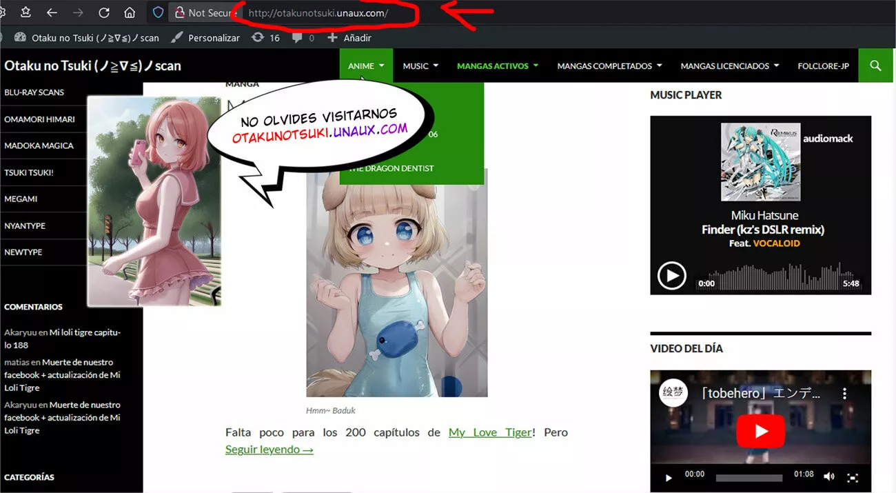 Página 17 del Manga