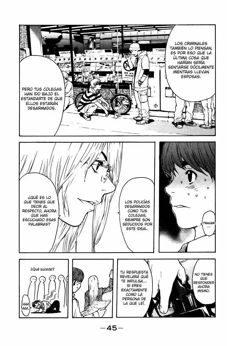 Página 45 del Manga