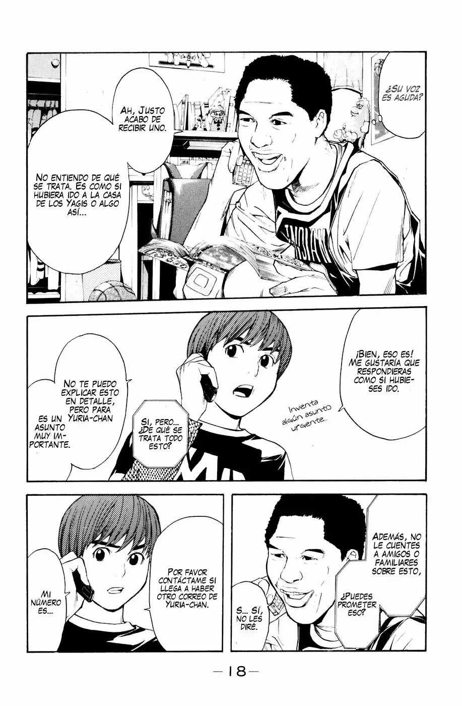 Página 19 del Manga