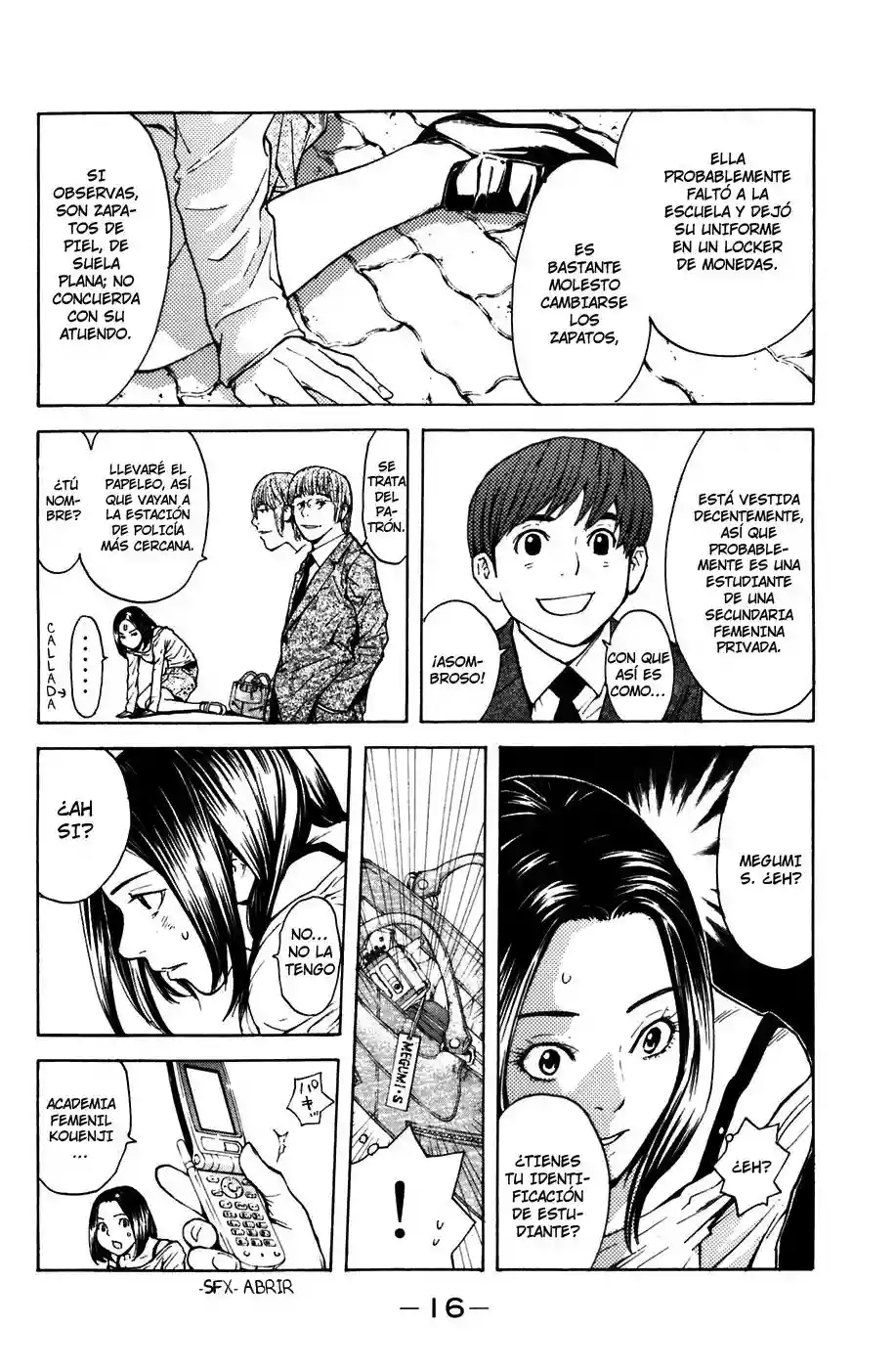 Página 18 del Manga