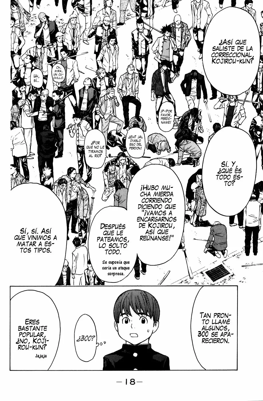 Página 17 del Manga