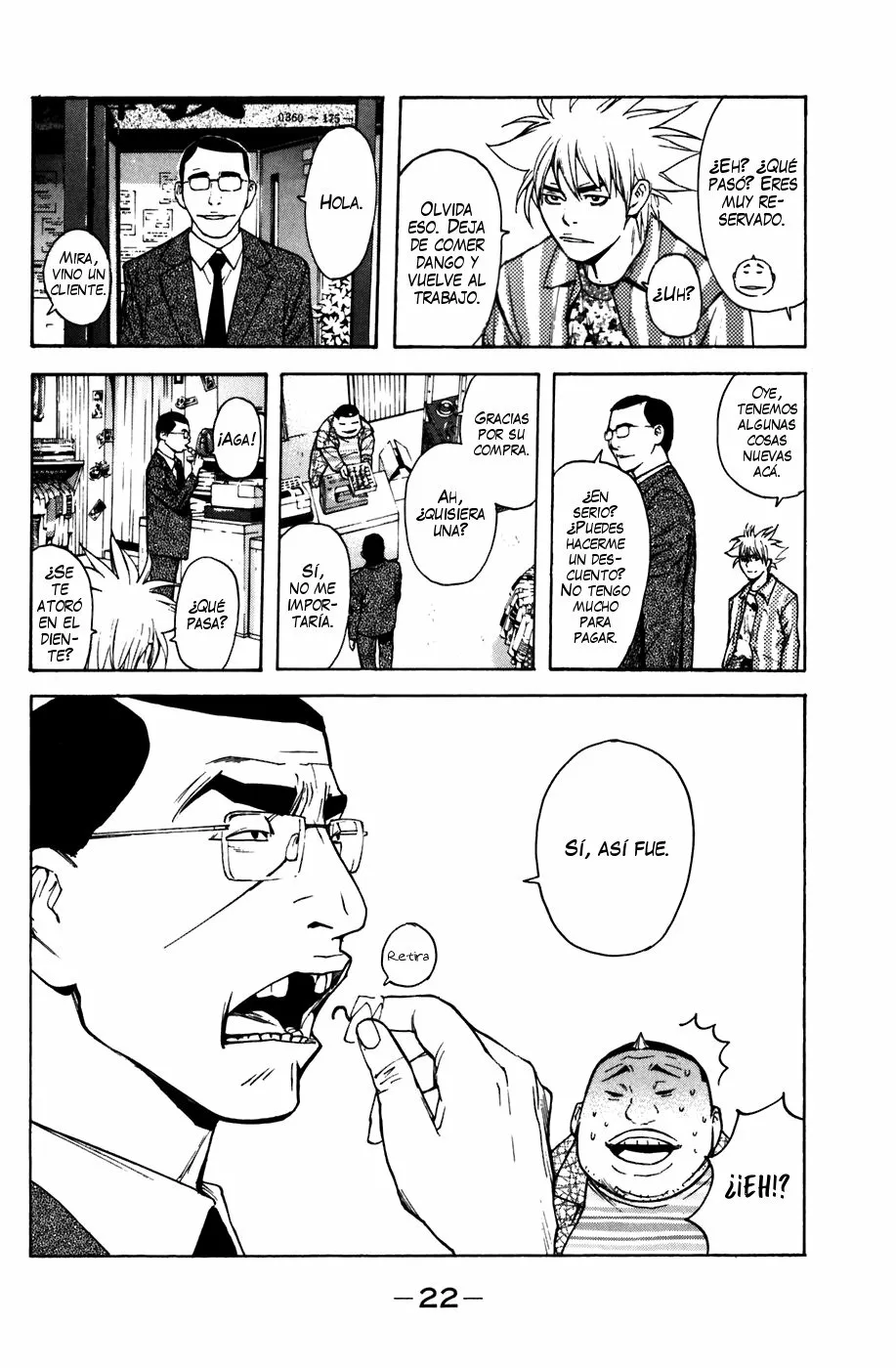 Página 21 del Manga