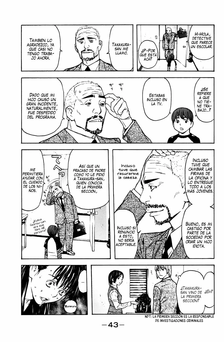 Página 17 del Manga