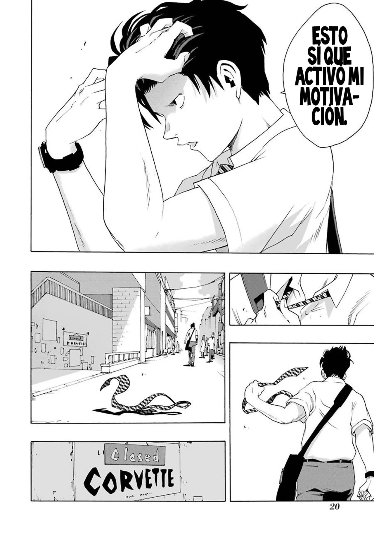 Página 20 del Manga