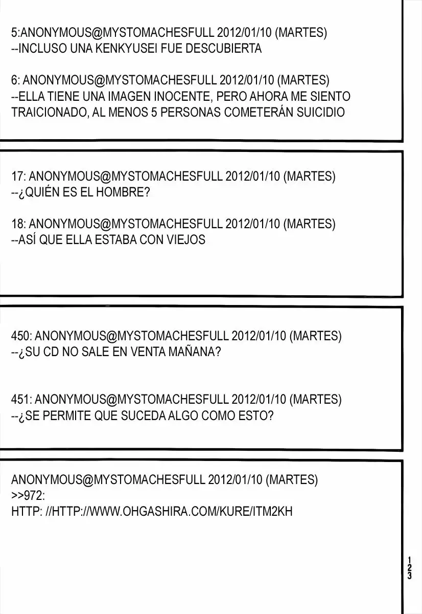 Página 20 del Manga