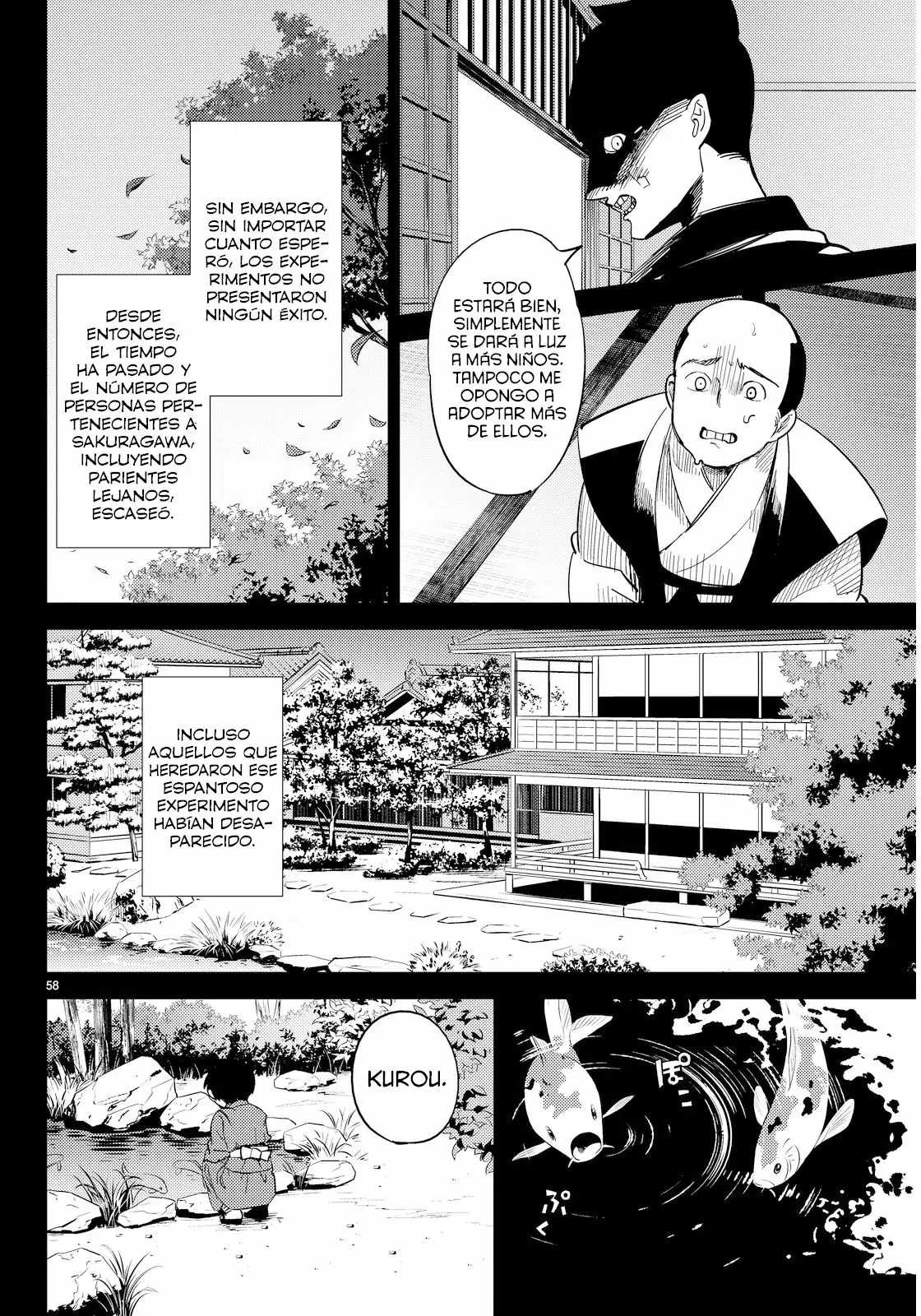 Página 61 del Manga