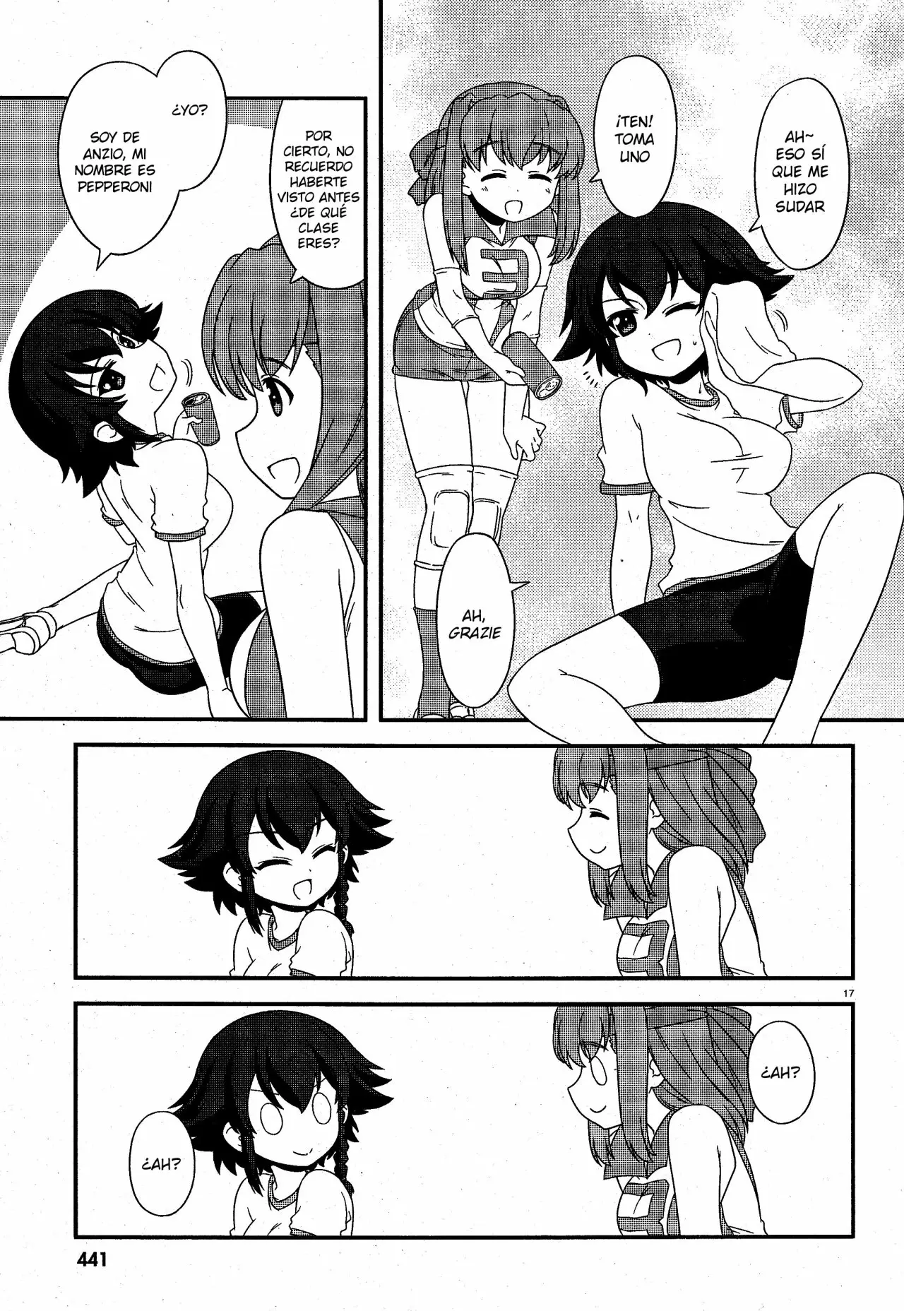 Página 17 del Manga