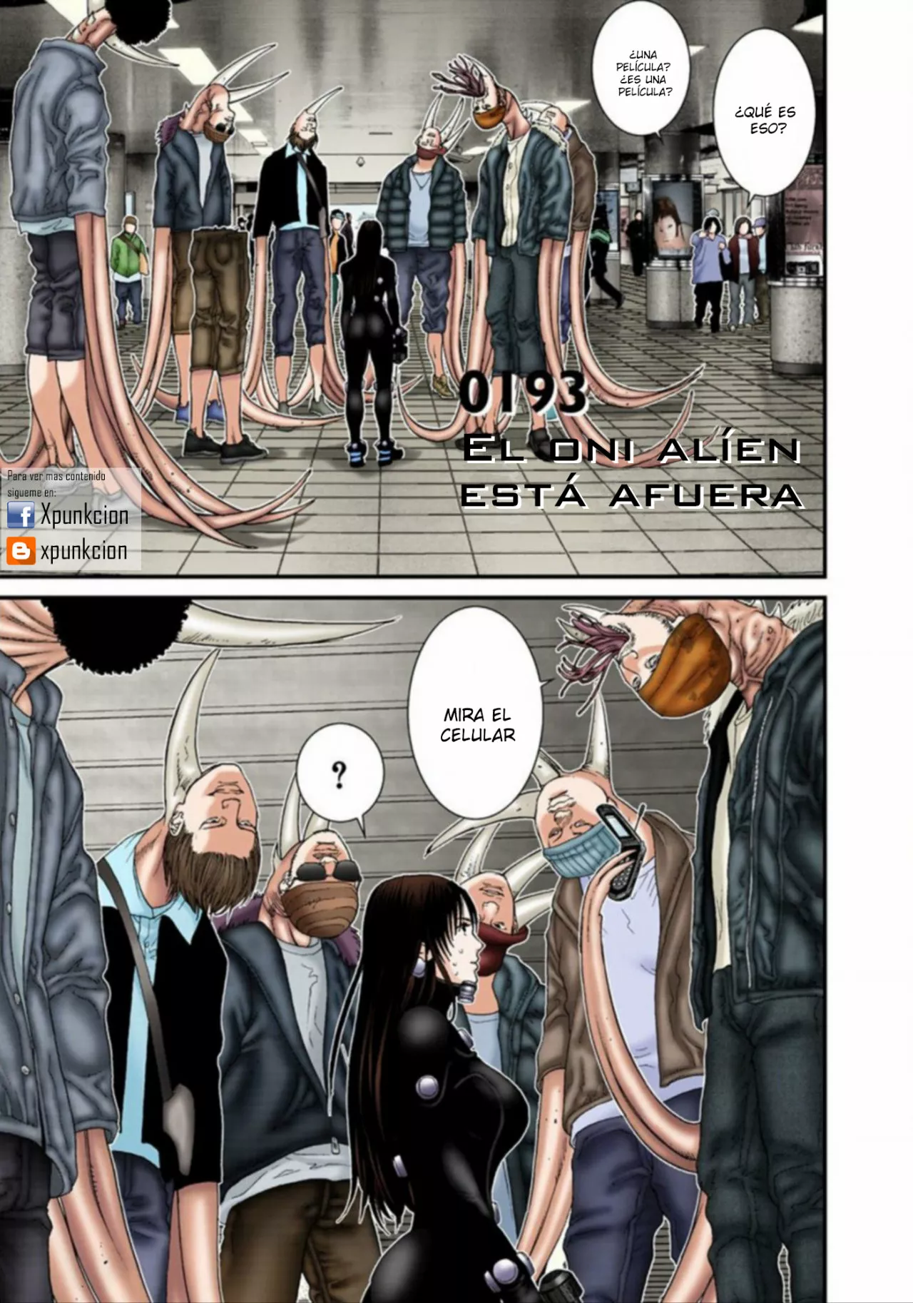 Página 1 del Manga