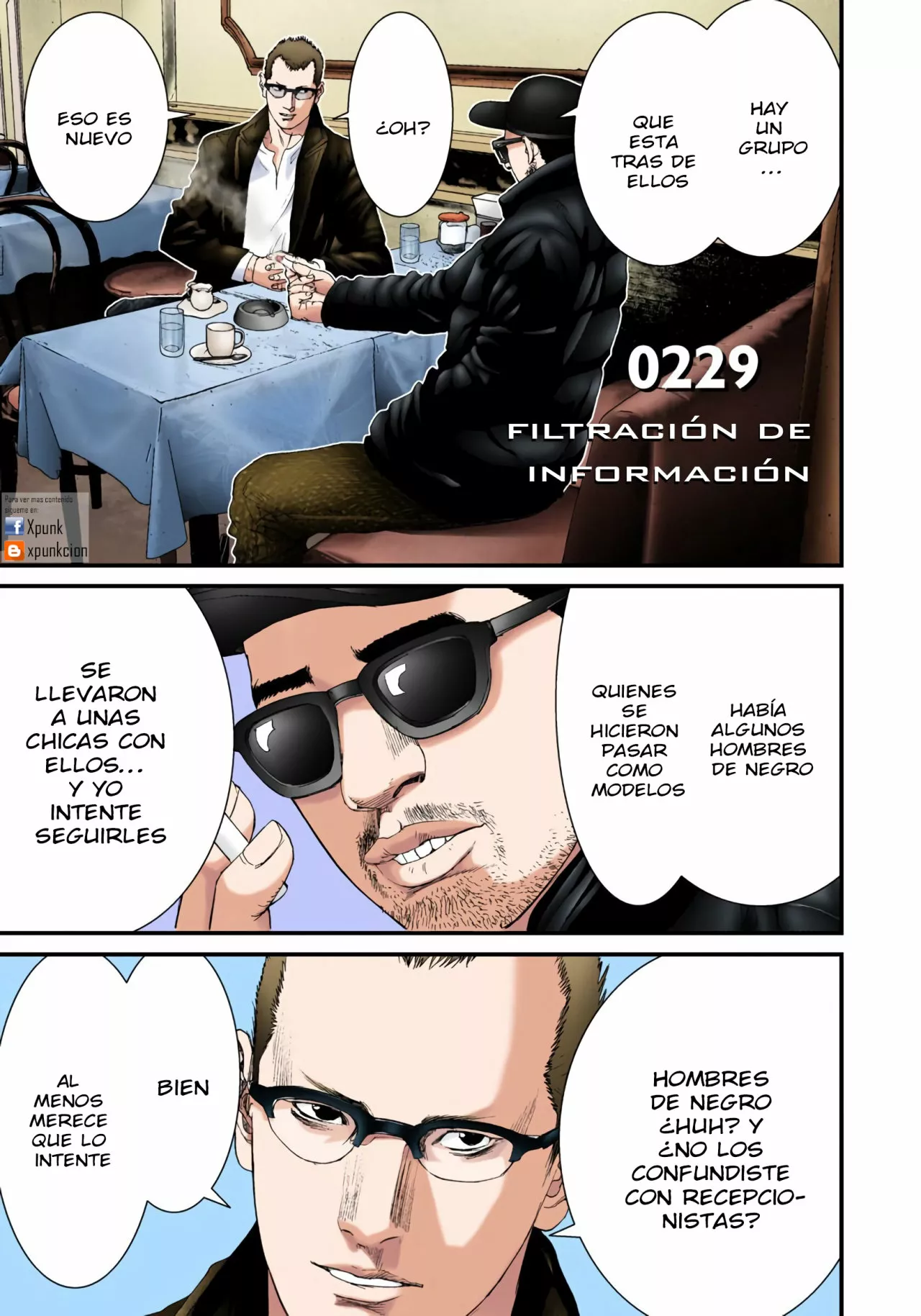 Página 1 del Manga