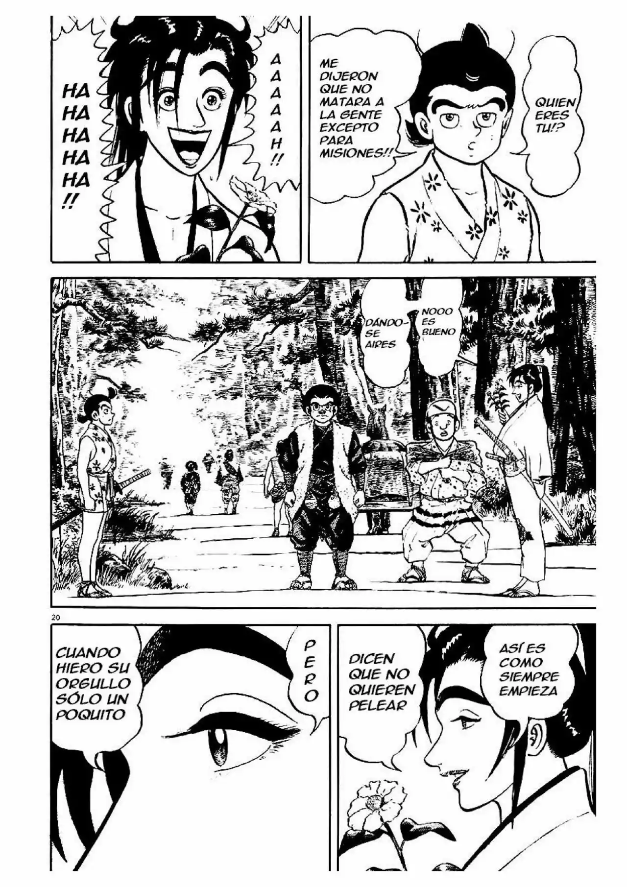 Página 20 del Manga