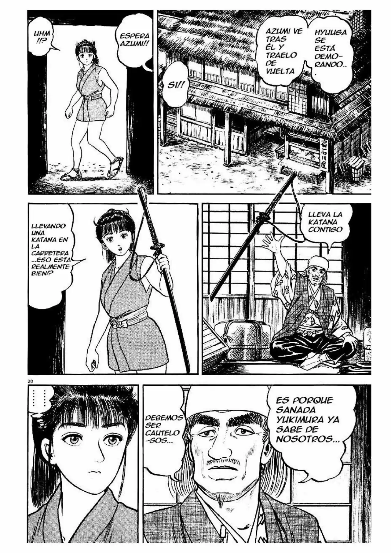 Página 20 del Manga