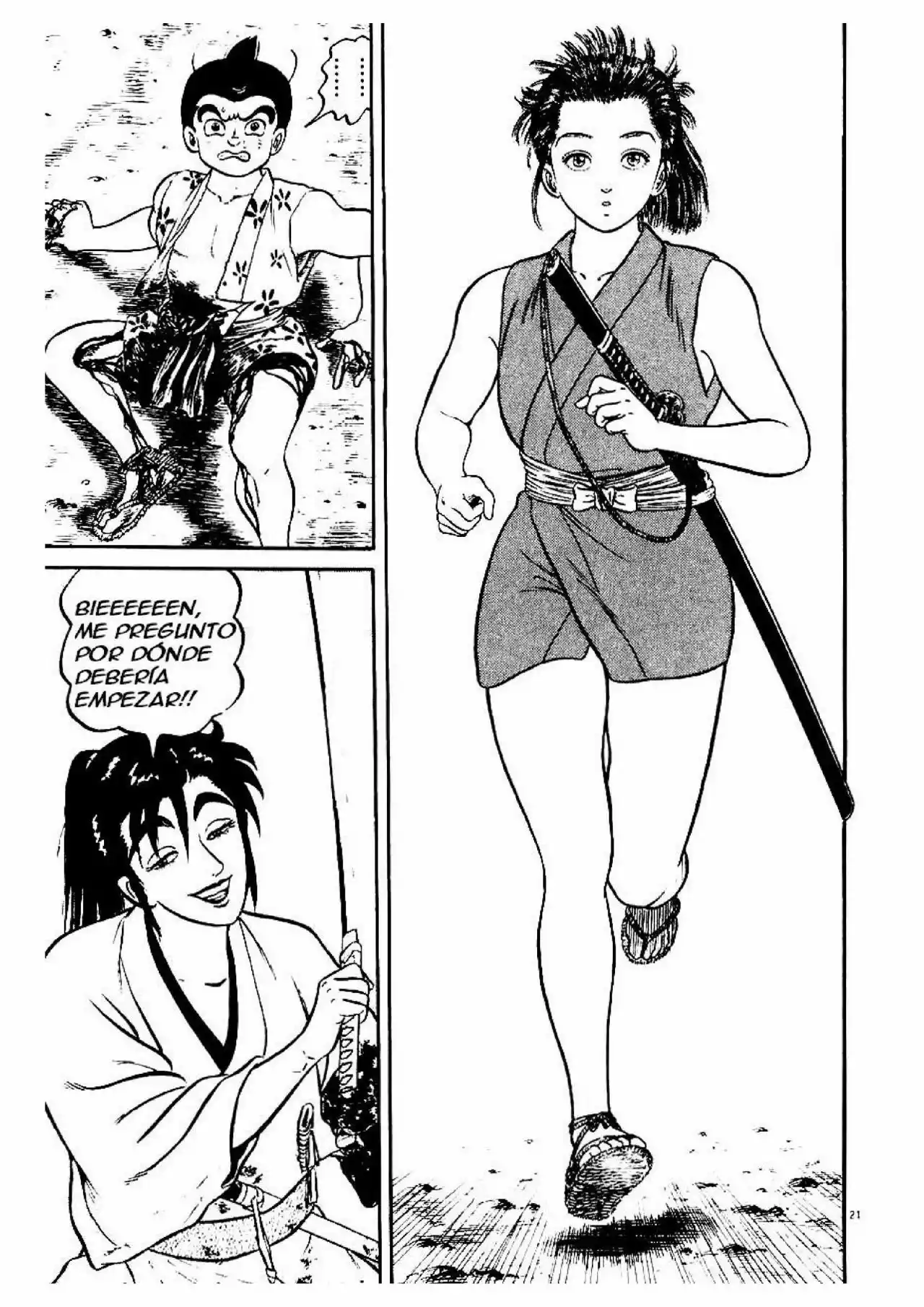 Página 21 del Manga