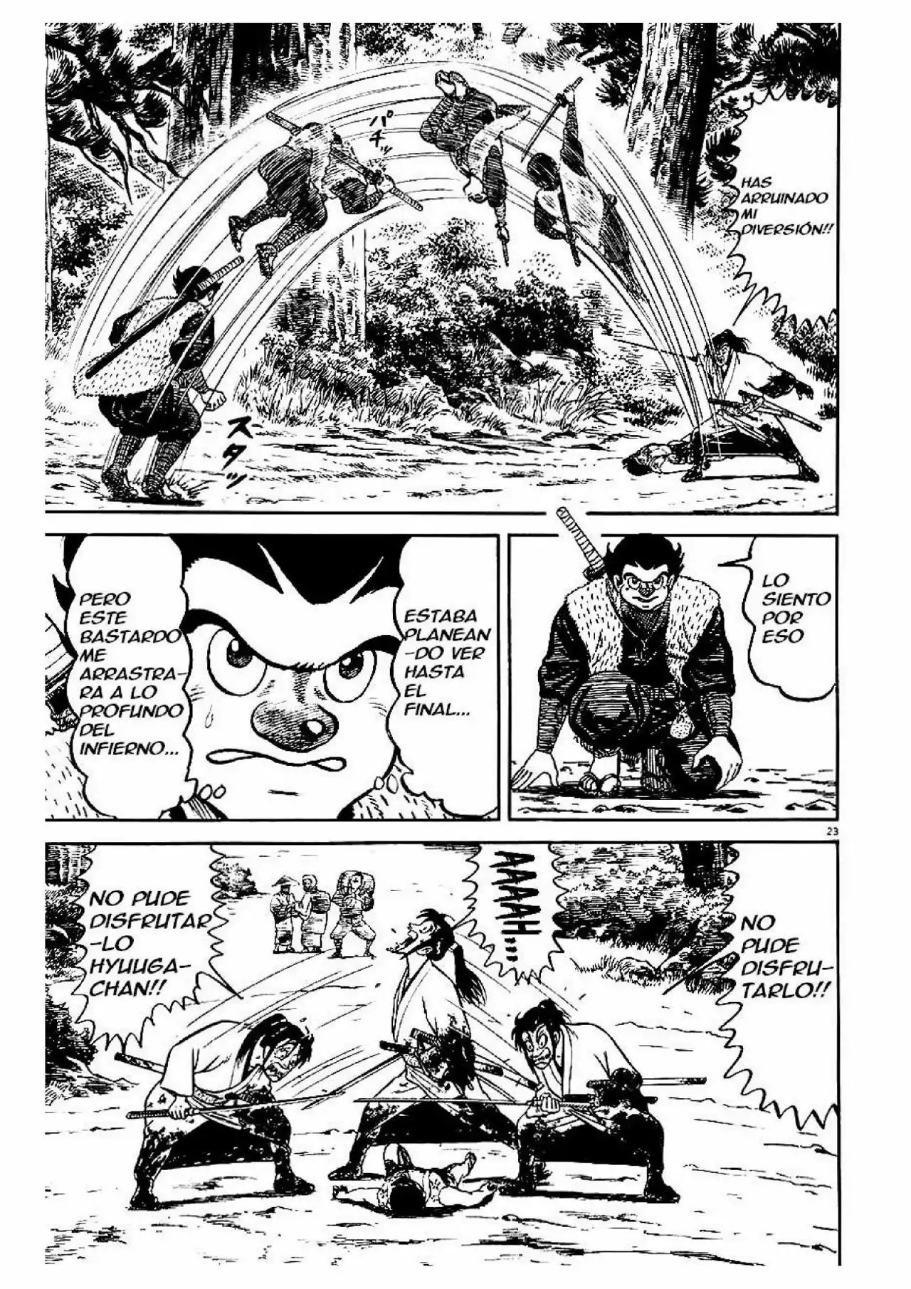 Página 23 del Manga