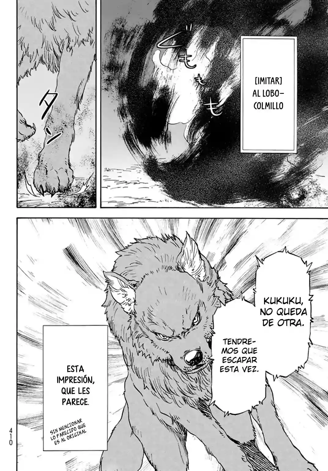 Página 22 del Manga