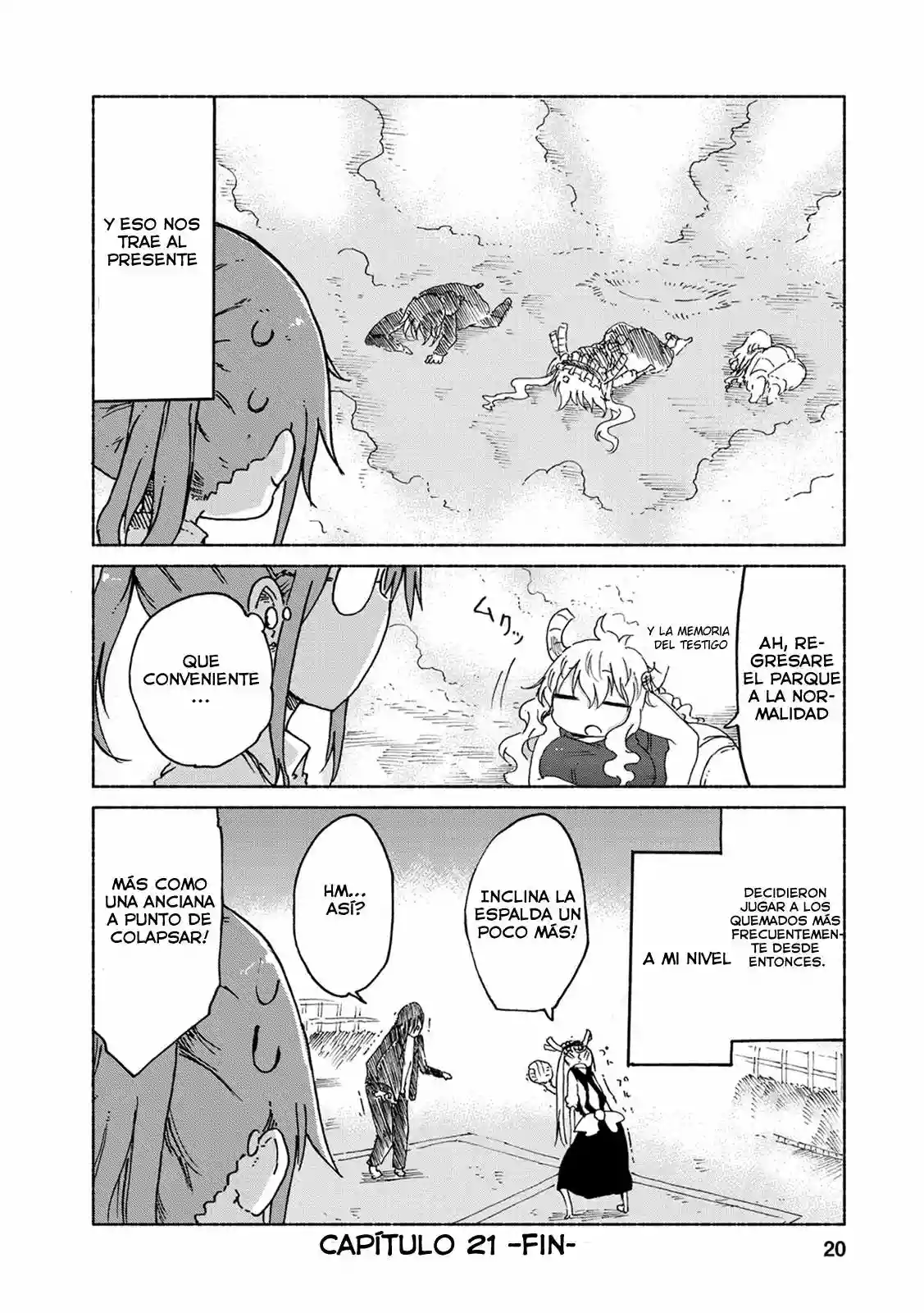 Página 20 del Manga