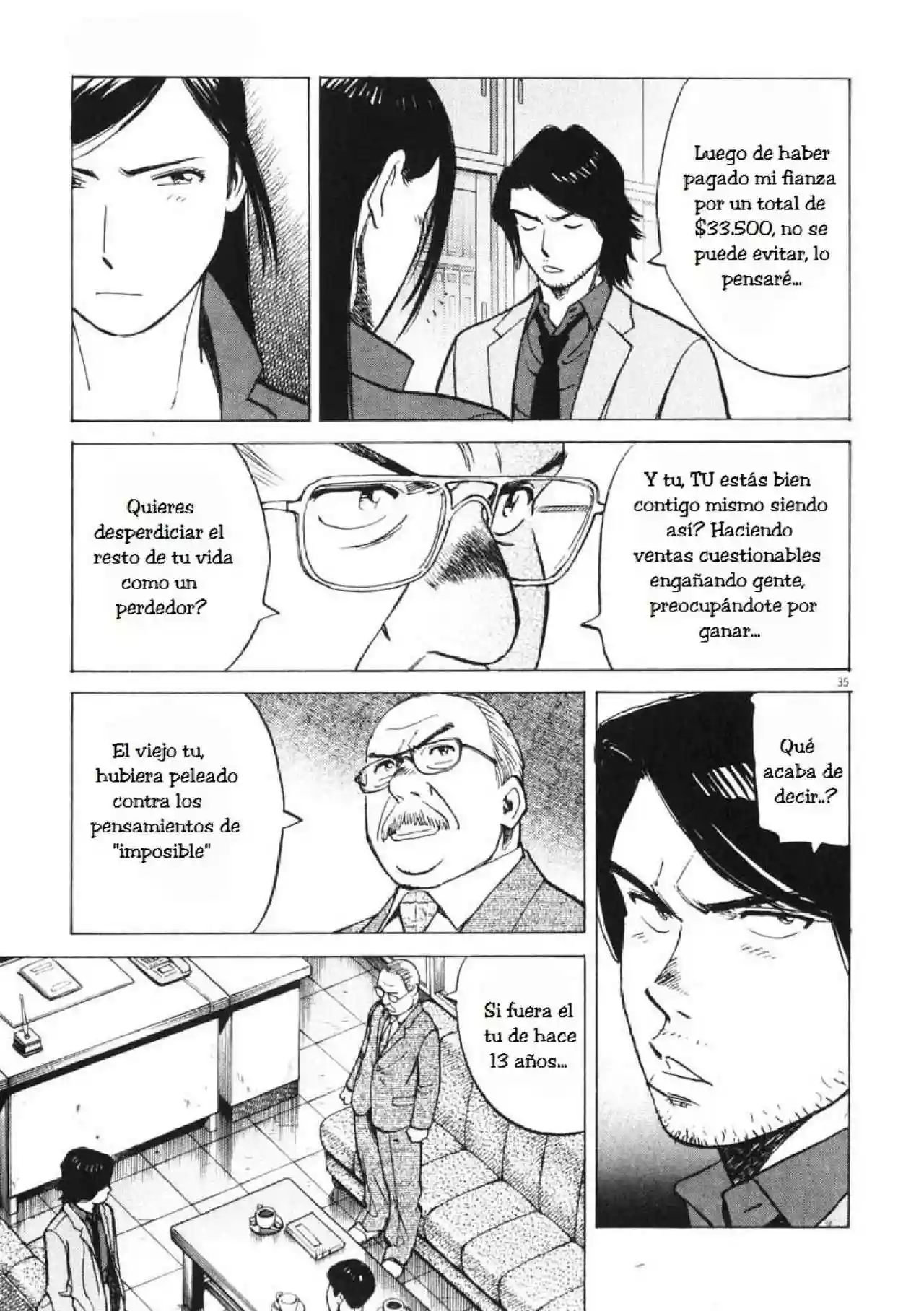 Página 35 del Manga