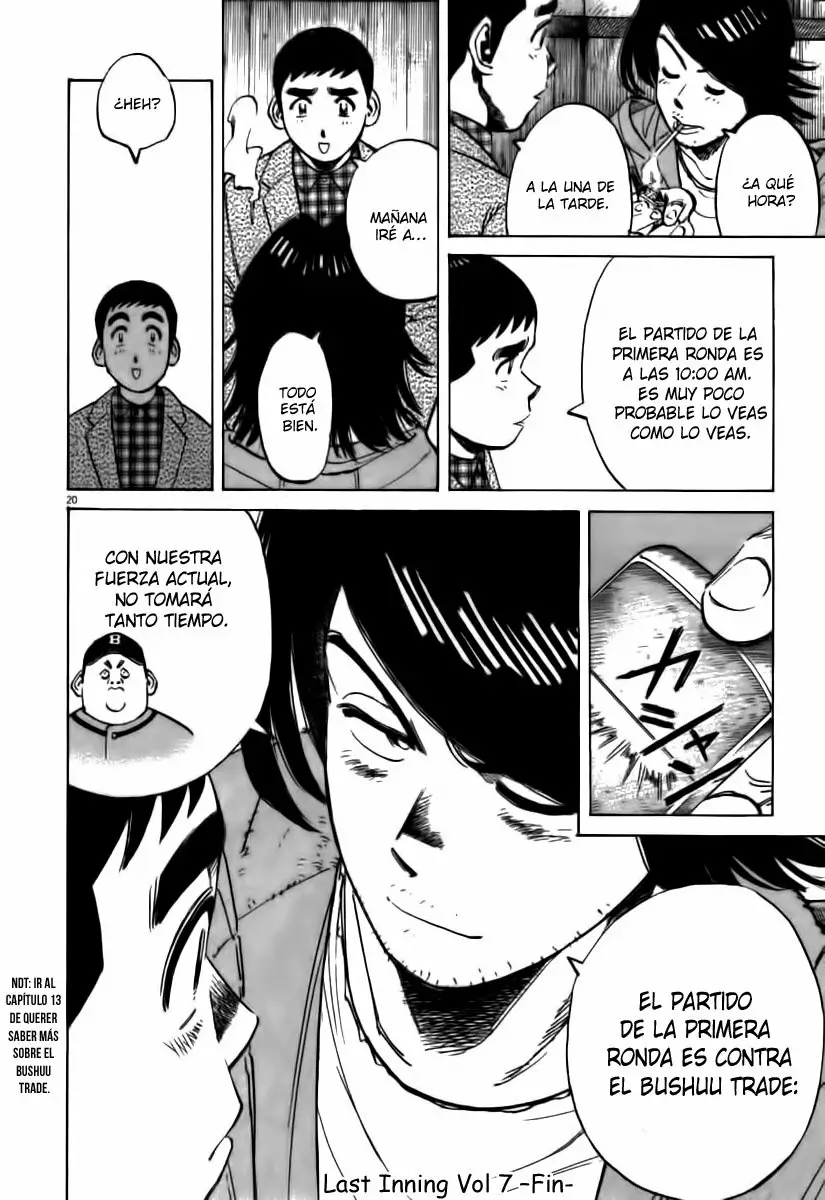 Página 20 del Manga