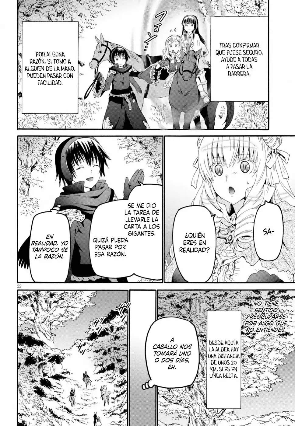 Página 22 del Manga