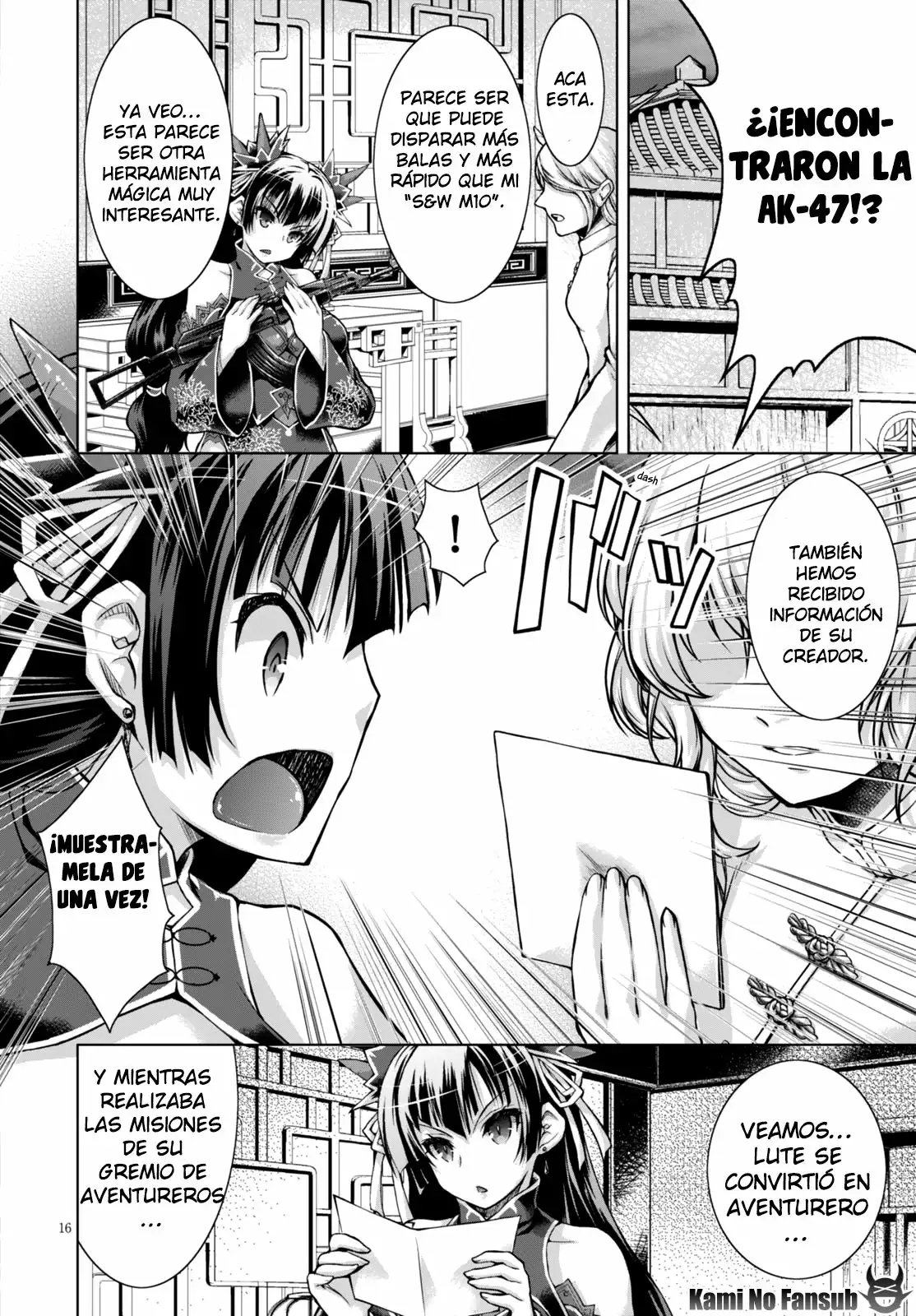 Página 16 del Manga
