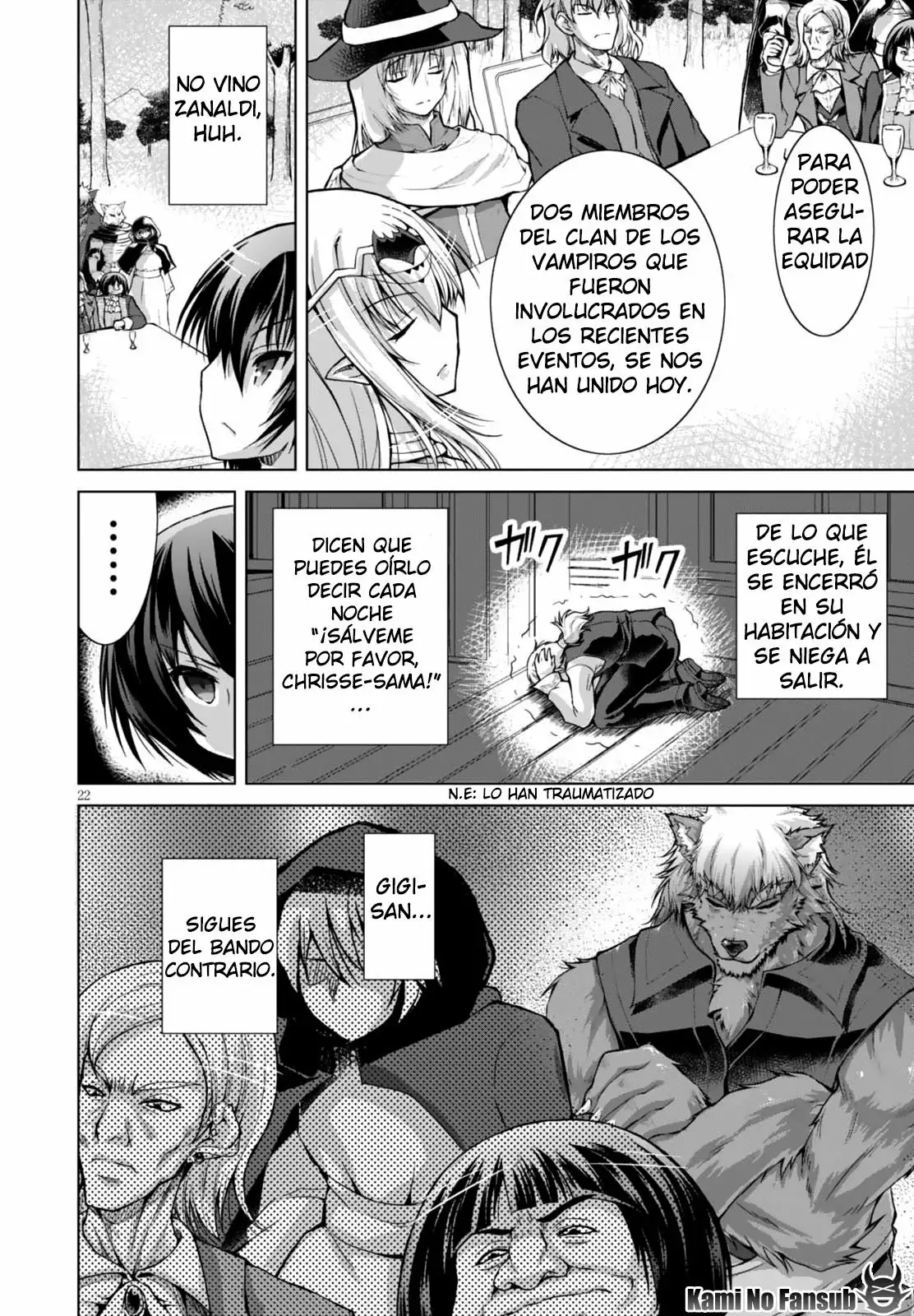 Página 22 del Manga