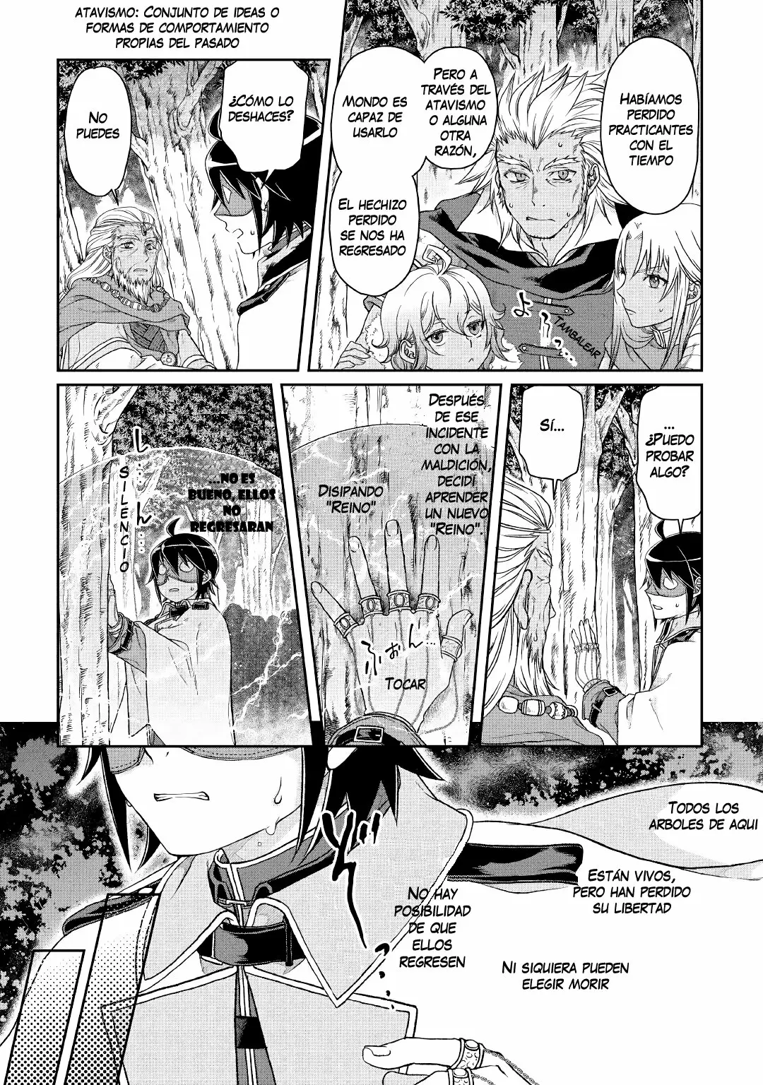 Página 22 del Manga