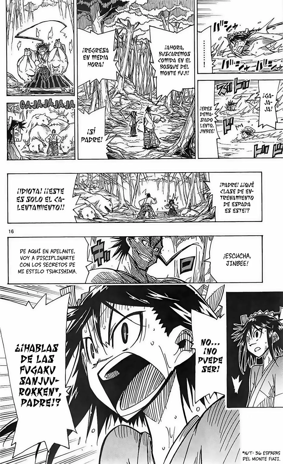 Página 16 del Manga