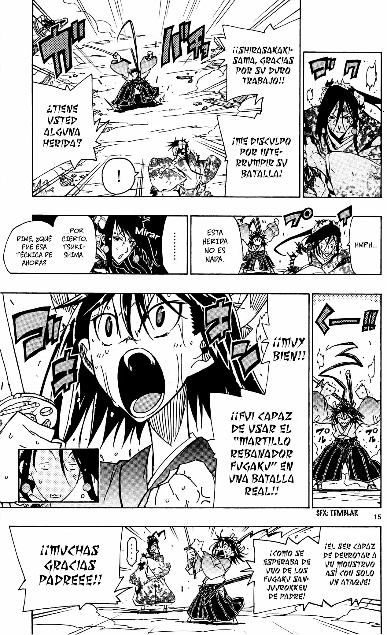 Página 15 del Manga