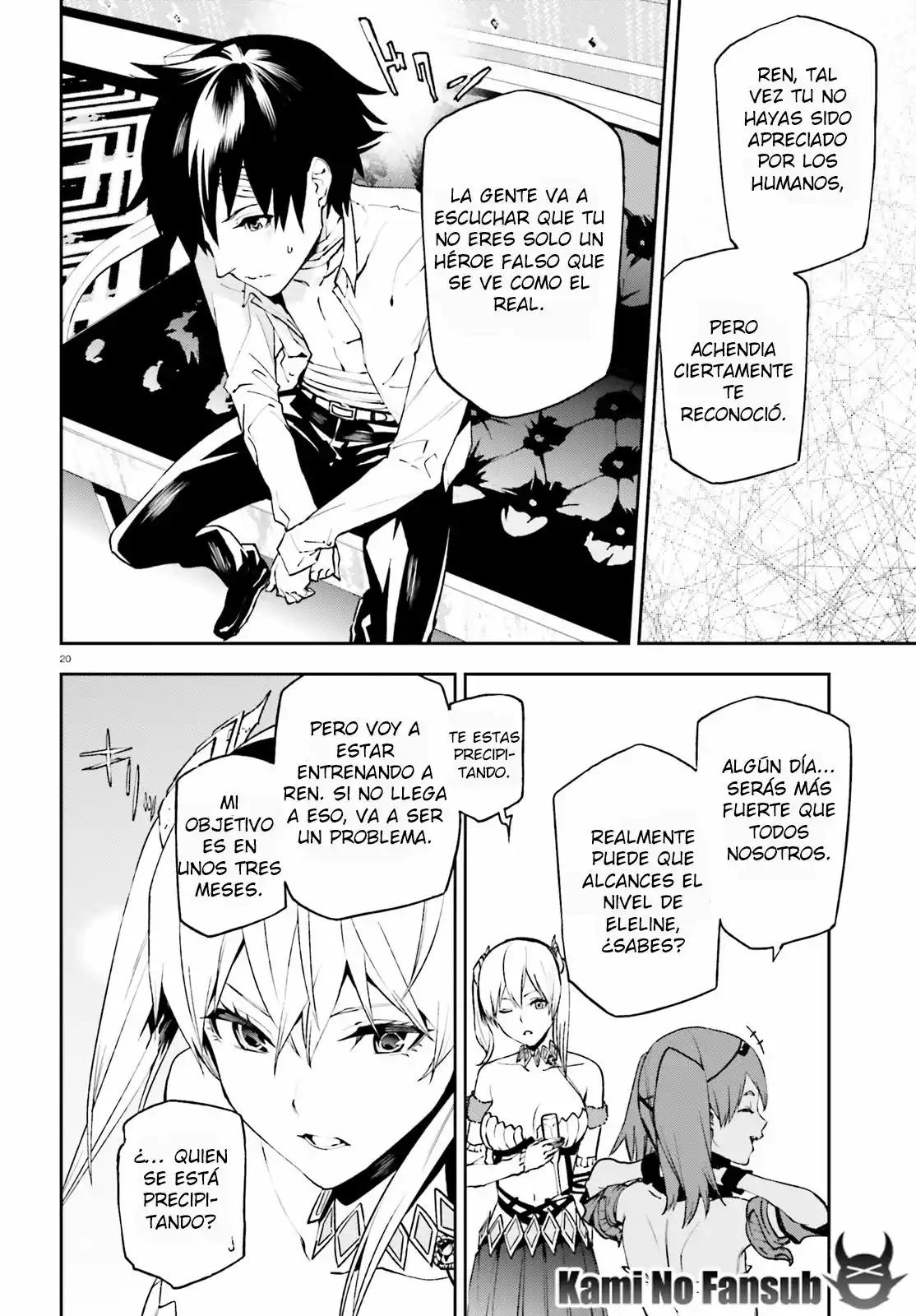 Página 20 del Manga