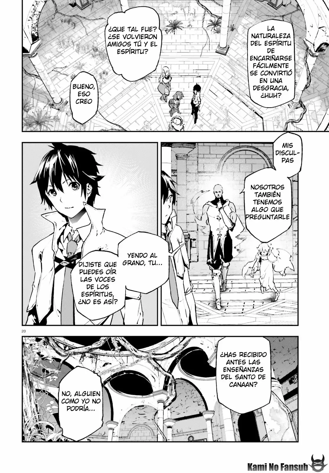 Página 20 del Manga