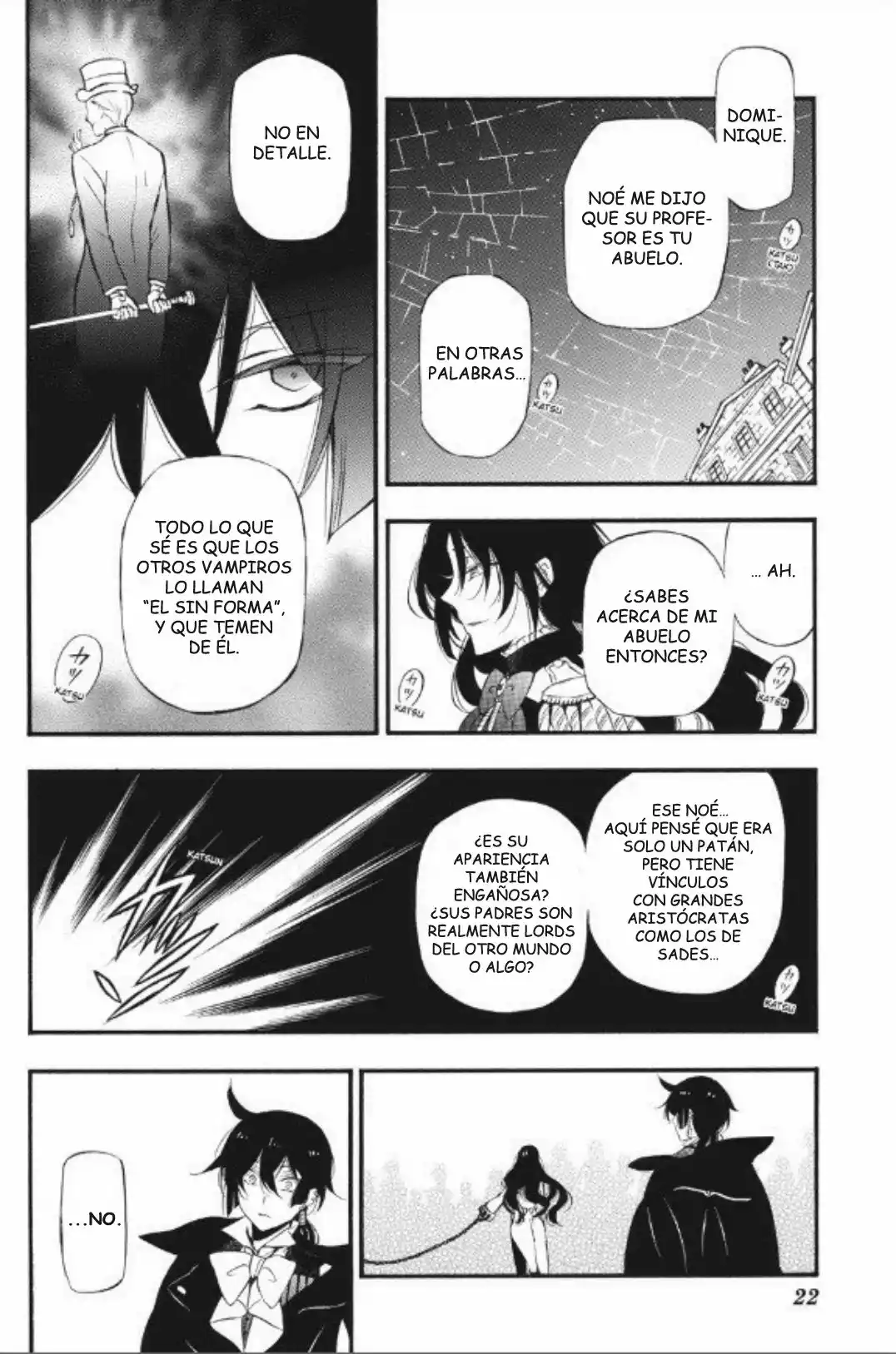 Página 22 del Manga