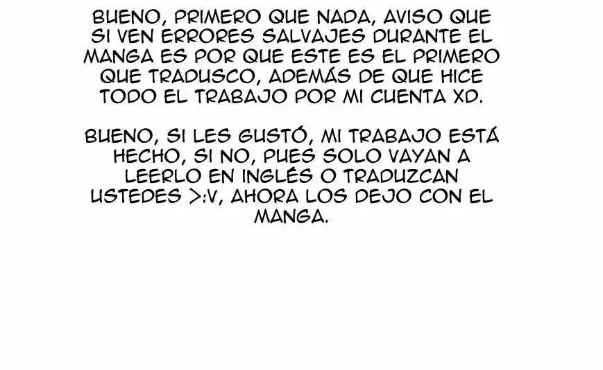 Página 1 del Manga