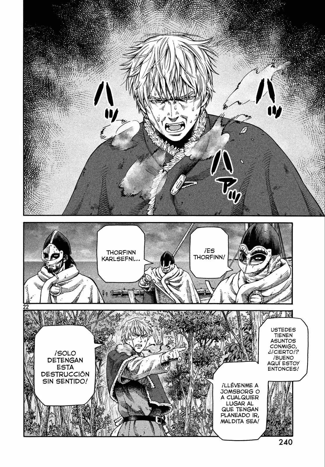 Página 22 del Manga